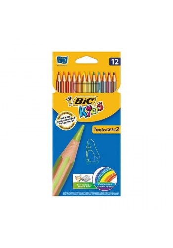 Bic Tropicolors 2 Kuru Boya Tam Boy 12li