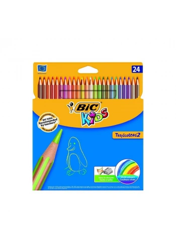 Bic Tropicolors Kuru Boya Tam Boy 24lü