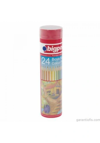 BİGPOİNT BP 941 Metal Tüp Tam Boy Kuru Boya (24 Renk)