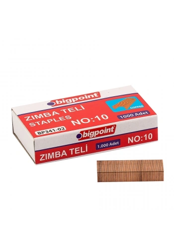 Bigpoint BP341 Zımba Teli No:10 Bakır (20 li Paket)