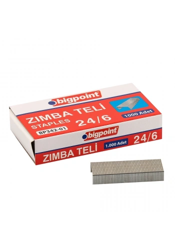 Bigpoint BP342 Zımba Teli 24/6 (10 lu Paket)