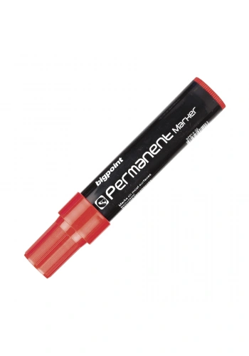Bigpoint BP914 Permanent Markör Jumbo Kırmızı