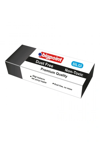Bigpoint Dust-Free Silgi Siyah - Büyük Boy