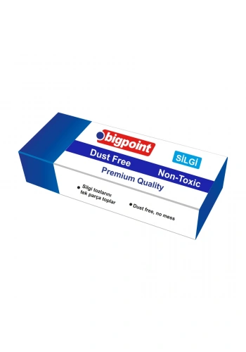 Bigpoint Dust-Free Sinav Silgisi Mavi