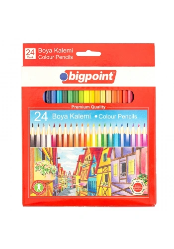Bigpoint Kuru Boya Kalemi 24 Renk