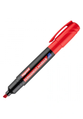Bigpoint Permanent Markör Jumbo Kesik Uç Kırmızı
