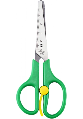 BRONS BR-701 ÖĞRENCİ MAKASI YAYLI CETVELİ