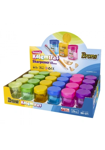 BRONS HAZNELİ SİLİNDİR KALEMTRAŞ BR-571