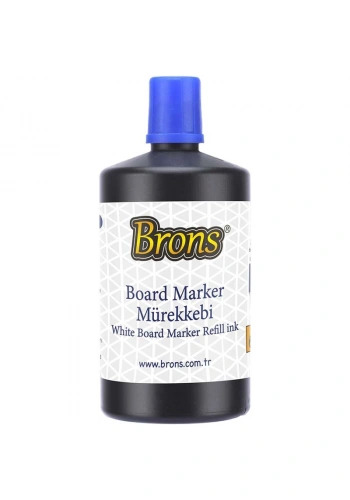 BRONS MAVİ TAHTA KALEMİ MÜREKKEBİ 250 cc BR-9151