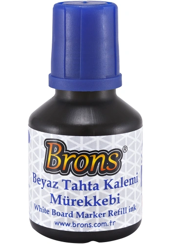 BRONS MAVİ TAHTA KALEMİ MÜREKKEBİ 30 cc BR-351