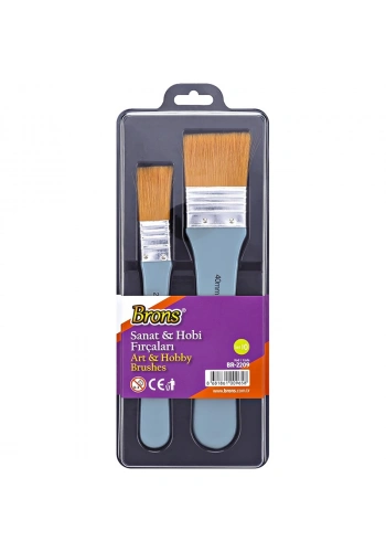 BRONS SENTETİK FIRÇA SET 10 BR-2209