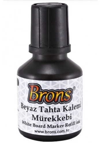 BRONS SİYAH TAHTA KALEMİ MÜREKKEBİ 30 cc BR-350