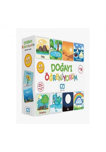 Ca Games Doğayı Öğreniyorum Eğitici Oyun Kartları 5053