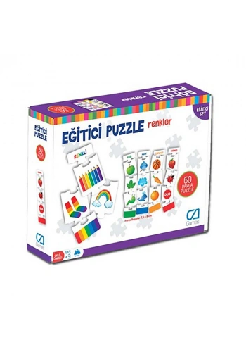 Ca Games Renkler Eğitici Puzzle 5029
