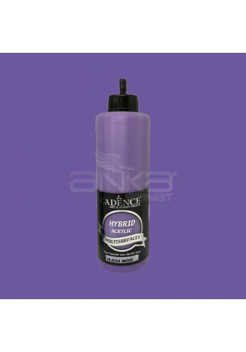 Cadence Hybrid Acrylic For Multisurfaces Tüm Yüzeyler İçin Akrilik Boya 500ml H034 Mor