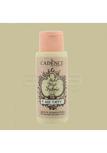 Cadence Style Matt Fabric Kumaş Boyası 59ml F602 Taffy