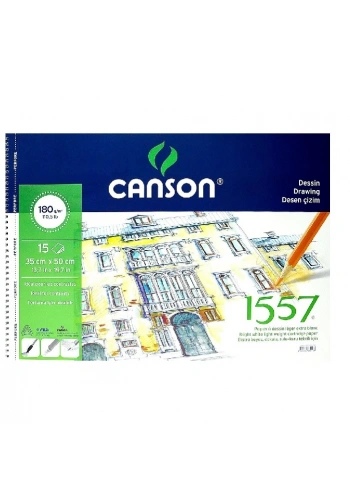 Canson 1557 Resim Defteri 35x50 180 gr 15 yp