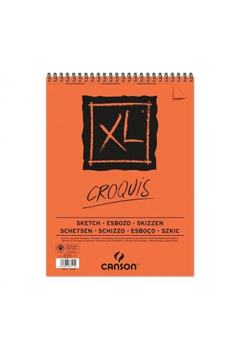 CANSON 1557 ÜSTTEN SPİRALLİ RESİM KAĞIDI A3 XL BOY 50 YAPRAK 90gr