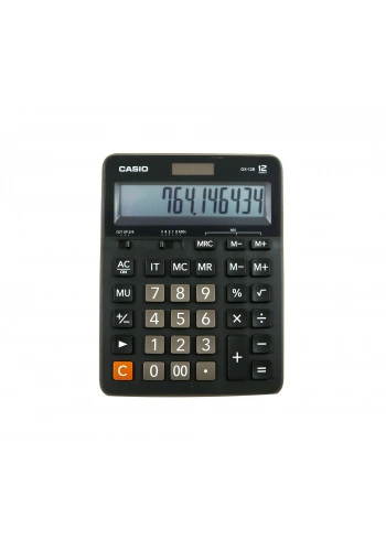 CASIO GX-12 B/S  MASA ÜSTÜ HESAP MAKİNASI 12 HANE
