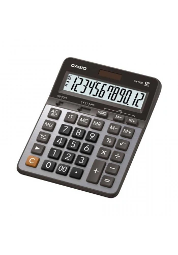 Casio GX120B Hesap Makinesi 12 Hane Pilli ve Güneş Enerjili