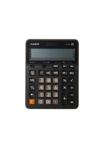 Casio GX12B Hesap Makinesi 12 Hane Pilli ve Güneş Enerjili