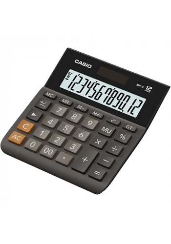Casio MH-12BK Geniş Ekranlı Masaüstü Hesap Makinesi (12 Haneli)