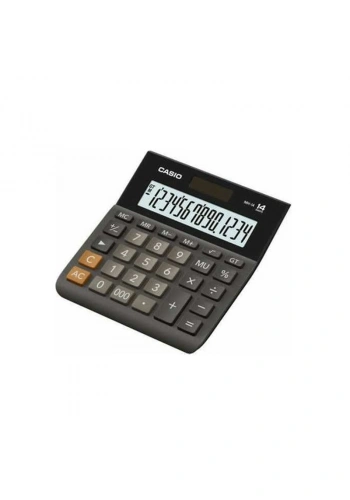 CASİO MH-14 MASA ÜSTÜ HESAP MAKİNESİ 14 HANE SİYAH KÜÇÜK BOY