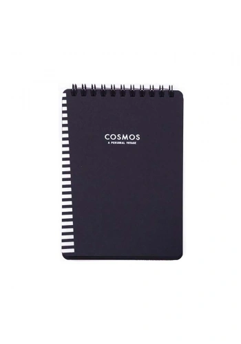 Container Cosmos A5 Üstten Spr.40yp.Siyah Defter