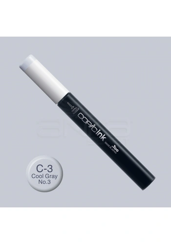 Copic İnk Refill 12ml C-3 Cool Gray No.3
