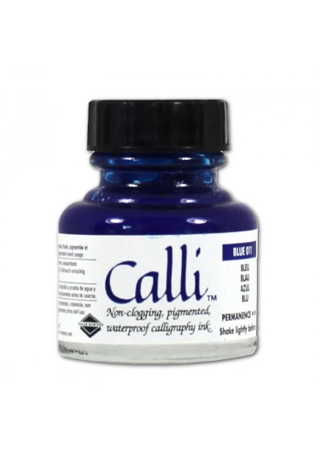 Daler Rowney Calli Kaligrafi Mürekkebi 011 Blue 29.5ml