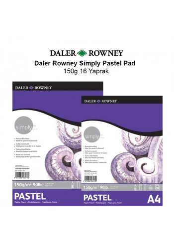Daler Rowney Simply Pastel Pad 150g 16 Yaprak