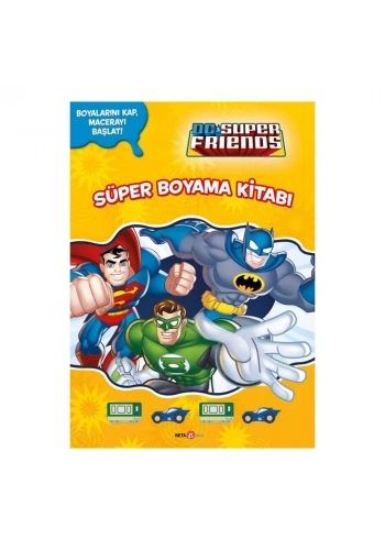 DC Super Friends Süper Boyama Kitabı