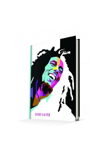 Deffter Popart Bob Marley Sert Kapak Çizgili 14*22 64874-0