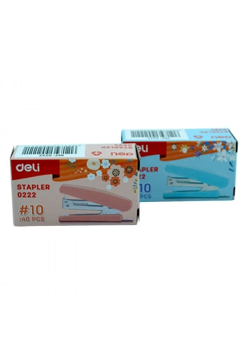 DELİ 0222 MİNİ ZIMBA MAKİNESİ NO:10 15 SAYFA