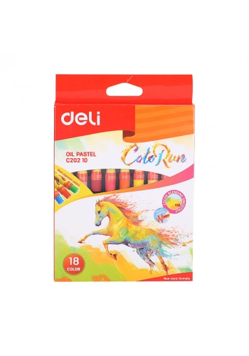 Deli ColorRun Yağlı Pastel 18’li 20210