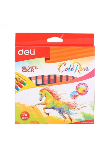 Deli ColorRun Yağlı Pastel 24’lü 20220