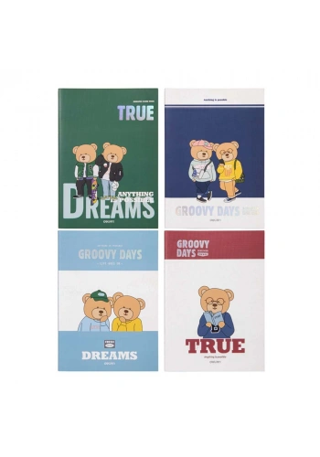 Deli Groovy Days Note Book A5 40Yp. Full Force Is Cool FA540