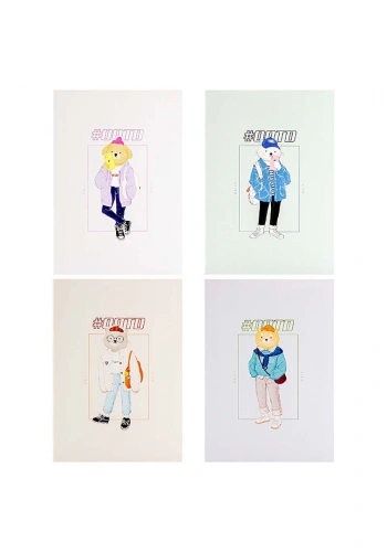 Deli Notebook A5 40yp Coldplay Family Defter FA540