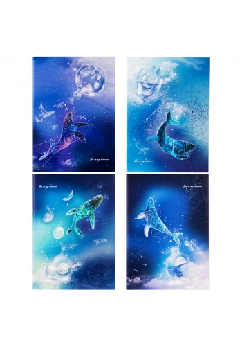 Deli Notebook B5 40yp Whale Dream Defter QFB540