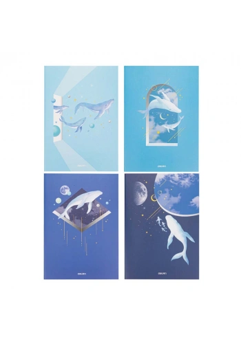 Deli Soft Cover Notebook A5 Çizgili 40Yp. FA540