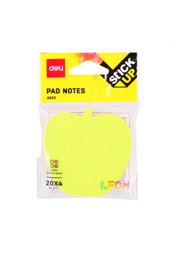 Deli Sticky Notes Pad Notes Şekilli A03202
