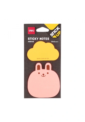 Deli Sticky Notes Yapışkanlı Not Kağıdı 2 Renk 20 Sayfa A55002