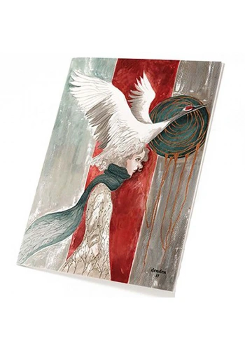 Denden Daisi 17X24 Cm Yumuşak Kapak 96 Sayfa Çizgisiz Defter