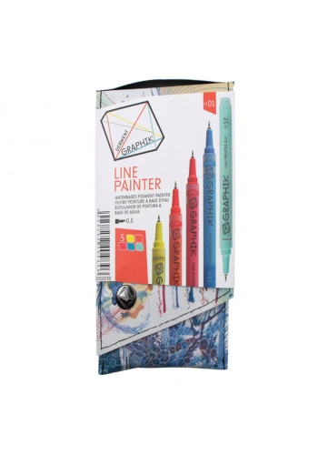 Derwent Graphik Line Maker 5li Set No:01 Kod:2302230