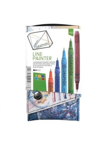 Derwent Graphik Line Maker 5li Set No:02 Kod:2302231