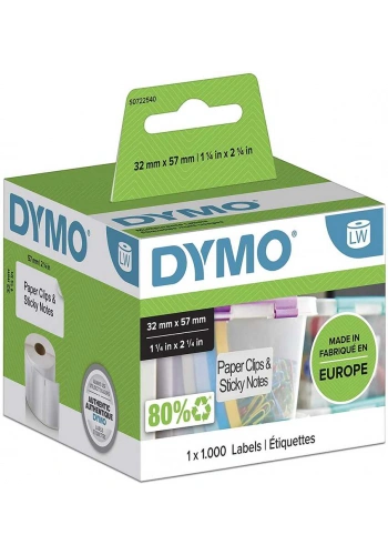 DYMO 11354 LW Adres Etiketi 32x57mm / 1000li Paket S0722540  1-1/4inç x  2-1/4inç