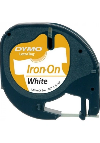 DYMO 18769 LETRATAG ÜTÜ TRANSFER ŞERİT BEYAZ (12mmx2mt)