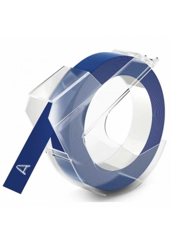 DYMO 3D Kabartma Şerit 9mm x 3mt Mavi