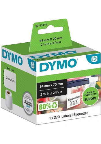 DYMO 99015 LW Çok Amaçlı Adres Etiketi 54x70 320 li Paket 2-1/8inç x 2-3/4inç
