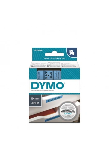 DYMO D1 Mavi/Siyah Yedek Şerit 19mm x 7mt (45806)